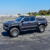 Westin/HDX 2024+ Toyota Tacoma Double Cab Xtreme Nerf Step Bars - Textured Black - 56-22785 Photo - lifestyle view