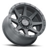 ICON Rebound 18x9 6x135 6mm Offset 5.25in BS 87.1mm Bore Double Black Wheel - 1818906352DB Photo - Unmounted
