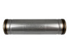 aFe MACH Force-Xp 409 SS Muffler 3in Center/Center 18in L X 5in Dia - Round Body - 49M30050 Photo - Unmounted