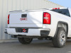 aFe Gemini XV 3in 304 SS Cat-Back Exhaust w/ Cutout 09-18 GM Trucks 4.3L/4.8L/5.3L w/ Black Tips - 49-34133-B Photo - Mounted