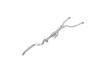 MBRP 22-25 Toyota Tundra 3.4L 3in Cat Back Single Rear Turn Down - Aluminized Steel - S5305AL Photo - Primary