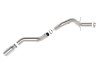 aFe Large Bore-HD 5in 409SS DPF-Back Exhaust System w/Pol Tip 24-25 GM Diesel Trucks V8-6.6L(td) L5P - 49-44147-P Photo - Unmounted