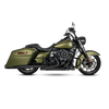 Vance & Hines 17-23 Harley Touring Models Blackbird 450 Slip-Ons - Black Contrast Finish End Caps - 46792 Photo - Primary
