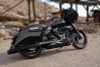Vance & Hines 17-23 Harley Touring Models Blackbird 450 Slip-Ons - Black Contrast Finish End Caps - 46792 Photo - Primary