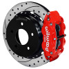 Wilwood 88-98 Chevy Silverado Superlite 4R 14.00x1.10in Drill/Slot Rear Drum to Disc Conv. - Red - 140-17543-DR Photo - Primary