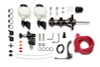 Wilwood Remote Tandem M/C - 1.12in Bore - w/Bracket and Valve (Pushrod) - Black - 261-14391-BK Photo - Primary