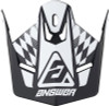 Answer AR1 Sweep Visor Black/White Youth - 442933 User 1