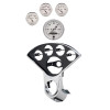 Autometer Old Tyme White Direct Fit Dash Kit 55-59 Chevy Truck (1 x 3-3/8in. / 4 x 2-1/16in.) - 2208-08 Photo - Primary