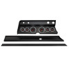 Autometer Sport-Comp Direct Fit Dash Kit 1967 Chevy Chevelle (2 x 3-3/8in. / 4 x 2-1/16in.) - 2932-11 Photo - Primary