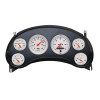 Autometer Arctic White Direct Fit Dash Kit 98-04 Chevy S10 Truck (2 x 3-3/8in. / 4 x 2-1/16in.) - 2934-03 Photo - Primary