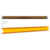 Borne Off-Road Light Bar Cover Single Row 30in Amber - BNLT-COV-SS30YL Photo - Primary