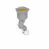 Magnaflow 10-11 Cayenne V8 4.8 OEM Underbody Direct Fit Converter - 21-589 360 Degree Image Set