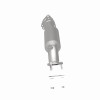 Magnaflow 01-05 Volkswagen Passat 1.8L Direct Fit Converter - 4561062 360 Degree Image Set