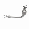 Magnaflow 09-12 Chevrolet Malibu 3.6L Direct Fit Converter - 5411907 360 Degree Image Set