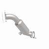 Magnaflow 08-09 Subaru Outback 2.5L Direct Fit Converter - 5481416 360 Degree Image Set