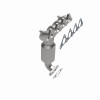 Magnaflow 06-09 Hyundai Accent 1.6L Direct Fit Converter - 5531930 360 Degree Image Set