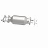 Magnaflow 2009 Hyundai Genesis 4.6L Direct Fit Converter - 5571740 360 Degree Image Set