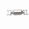 Magnaflow 2009 Hyundai Genesis 4.6L Direct Fit Converter - 5571740 360 Degree Image Set