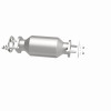 Magnaflow 2009 Hyundai Genesis 4.6L Direct Fit Converter - 5571741 360 Degree Image Set