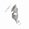 Magnaflow 07-10 Toyota Sienna 3.5L Direct Fit Converter - 5582832 360 Degree Image Set