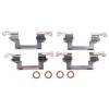 Power Stop 2000 Ford Excursion Rear Black Caliper - Pair w/Bracket - S4690BLK Photo - out of package