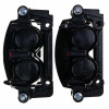 Power Stop 05-08 Ford F-150 Front Black Caliper - Pair w/Bracket - S4974BLK Photo - out of package