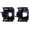 Power Stop 07-11 Dodge Nitro Rear Black Caliper - Pair w/Bracket - S5046BLK Photo - out of package