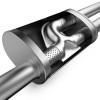 Magnaflow 18-23 Subaru Crosstrek Overland Series Black Chrome Axle-Back Performance Exhaust System - 19692 User 2