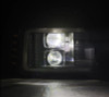 AlphaRex 92-96 Ford F-Series/Bronco PRO-Series Proj Headlight Blk w/Seq. Sig & DRL - 880266 User 4