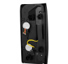 AlphaRex 87-96 Ford Bronco/F-150 Luxx-Series LED Tail Lights - Black Red - 658007 User 1