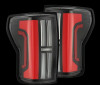 AlphaRex 07-13 Toyota Tundra Nova-Series LED Tail Lights - Black Red - 670052 Photo - Primary