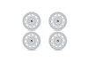 Ford Racing 21-24 Bronco Sport 17in Wheel Kit - Oxford White - M-1007K-BSHW User 1