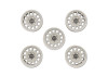 Ford Racing Bronco 17x8.5in Method Wheel & Center Cap - White - M-1007K-M1785KW User 1