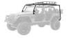 Body Armor 4x4 07-18 Jeep Wrangler JK 4 Door Cargo Roof Rack Box 2 Of 2 - JK-6124-2 Photo - Primary