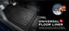 3D MAXpider 777-1 Universal Kagu Black Mat 4pcs (Size: L Front L 28in x W 21in Rear L 20in x 21in) - 2099L-09-FR4 Photo - Mounted