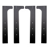 Wehrli Modular Steel Work Bench Leg Kit 40in Tall x .120in Thick - Flat Black - WCF25-40-120-FB User 1