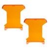 Oracle VEGA Series 4 Amber Lens Covers (Snap Fit) - 5921-4-AC Photo - out of package