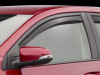 WeatherTech 14-19 Toyota Corolla (Incl. iM) Rear Side Window Deflectors - Dark Smoke - 81745IM Photo - Primary