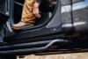 Husky Liners 14-18 GMC Sierra 1500 DC Trail Armor Rocker Panel & Sill Plate Cover (4pc) - Tex. Blk - 2874089 Photo - lifestyle view