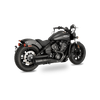 Vance & Hines 2025 Indian Scout Hi-Output Black Slip-On Exhaust - 48627 Photo - Primary