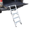 Westin Truck-Pal Tailgate Ladder - Aluminum - 10-3000 Photo - Mounted