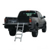 Westin Truck-Pal Tailgate Ladder - Aluminum - 10-3000 Photo - Mounted