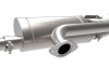 aFe 2023+ Mazda CX-50 Takeda 2.5in 304 SS Axle-Back Exhaust System w/ Black Tips - 49-37036-B Photo - Unmounted