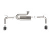 aFe 2023+ Mazda CX-50 Takeda 2.5in 304 SS Axle-Back Exhaust System w/ Carbon Fiber Tips - 49-37036-C Photo - Unmounted
