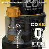 ICON 09-24 Ford F-150 2/4WD 2.5 Series VS PB CDXS Rear Shocks - Pair - 97720XP Technical Drawing