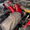 Wehrli 03-07 Ford 6.0L Powerstroke 4in. Intake Kit - Illusion Purple - WCF100333-IP User 2