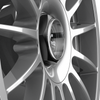fifteen52 Podium 19x8.5 / 5x114.3 BP / 35mm ET / 73.1mm CB / 6.14in BS / Speed Silver Wheel - STPSS-98554+35 User 1