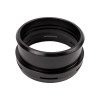 Wehrli 2017+ Ford 6.7L Power Stroke 3.5in Cold Side Intercooler Pipe - WCFab Grey - WCF100295-GRY Photo - Close Up