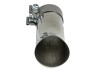 aFe MACH Force-Xp 304 Stainless Steel Clamp-on 2.5in Exhaust Tip - Polished - 49T25254-P09 Photo - Unmounted