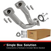 BRE Exhaust 96-01 Cherokee 2.5L 4.0L Front Pipe Kit - 107-0006 Photo - Primary